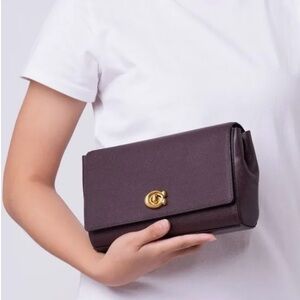 Coach Alexa Crossbody Leather Oxblood